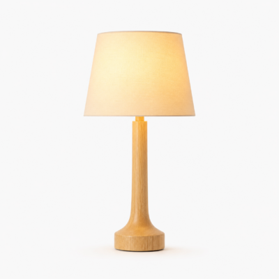 Minimalist Wooden Table Lamp