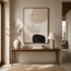 Minimalist Neutral Framed Wall Art